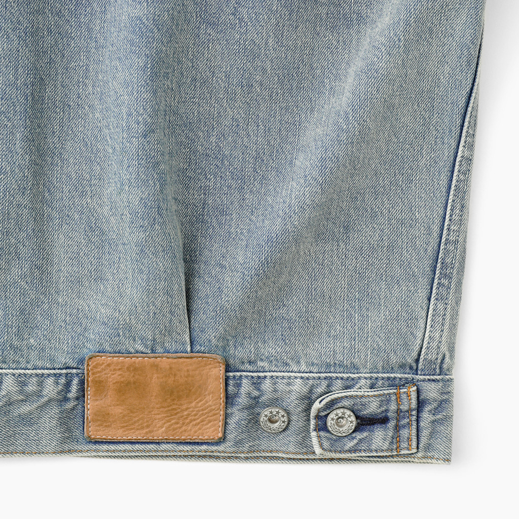 KHAKIS 카키스 24SS / WASHED DUNGAREE JACKET / MID BLUE : 굿스포츠 