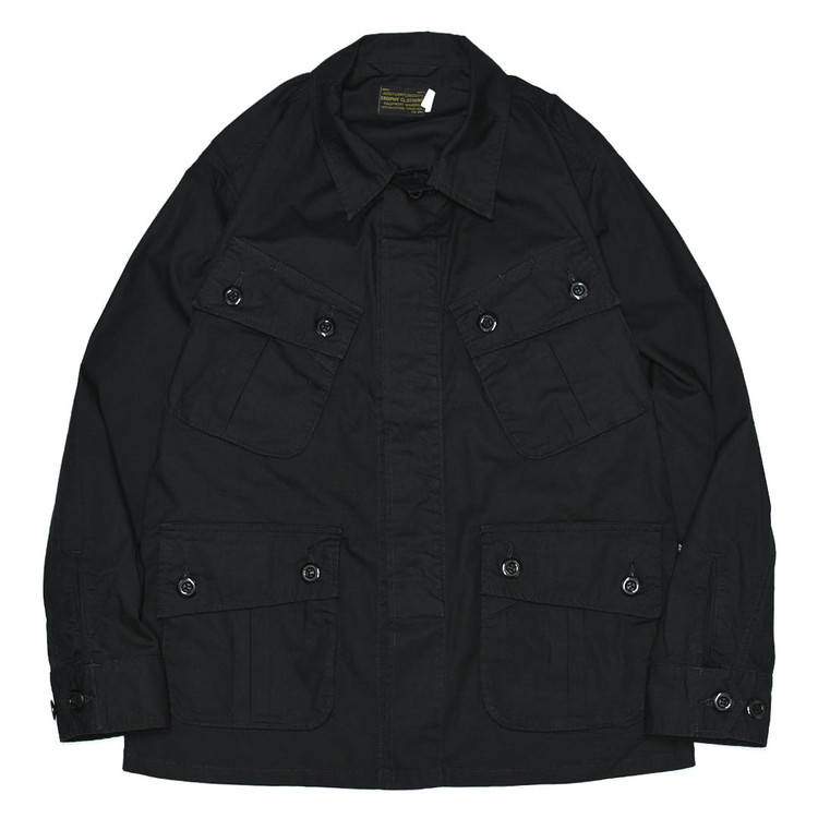 Jungle Fatigue Jacket [Black] : Semi Basement General Store