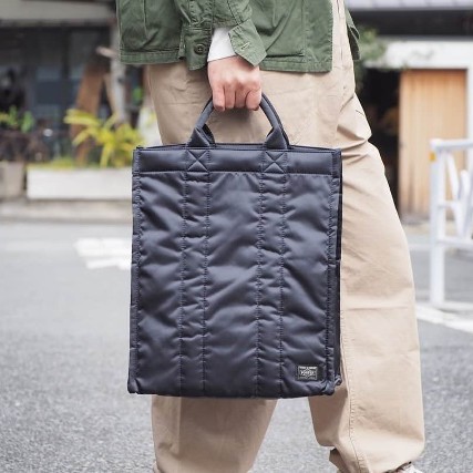 PORTER] kaptain sunshine Standing Tote NAVY 포터 캡틴선샤인 스탠딩
