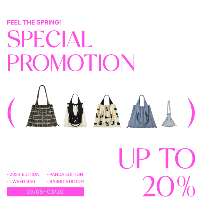 NEW【PLEATSMAMA】NEW BIG SHOULDER Bag (6 色) PLEATSMAMA | SPECIAL