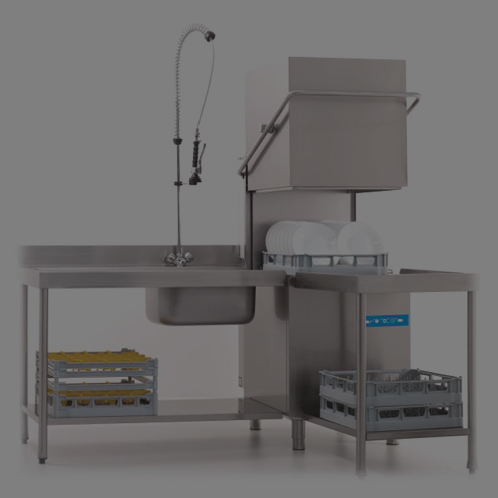 <h4><strong>업소용 식기세척기</strong></h4><h6>올인원으로 세제와 린스를 동시에!</h6><h6>고농축 소형 캡슐로 부피, 무게 95% 감소</h6>