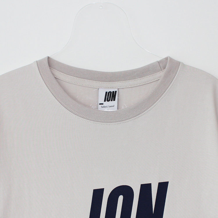 Tシャツ・カットソー IONSEOUL Etern loose fit cotton short sleeve t-shirt JE1020 Organic Loose Fit T-Shirt