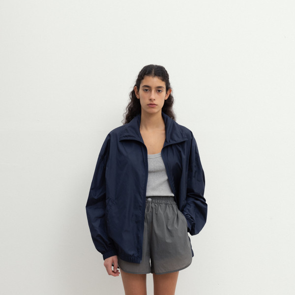 Paper short pants (dark gray / light gray) : MONOHA