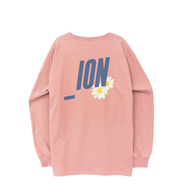 【IONSEOUL】Link Pigment Layered Long Sleeve T-Shirt 4JH202 플래그 레이어드티