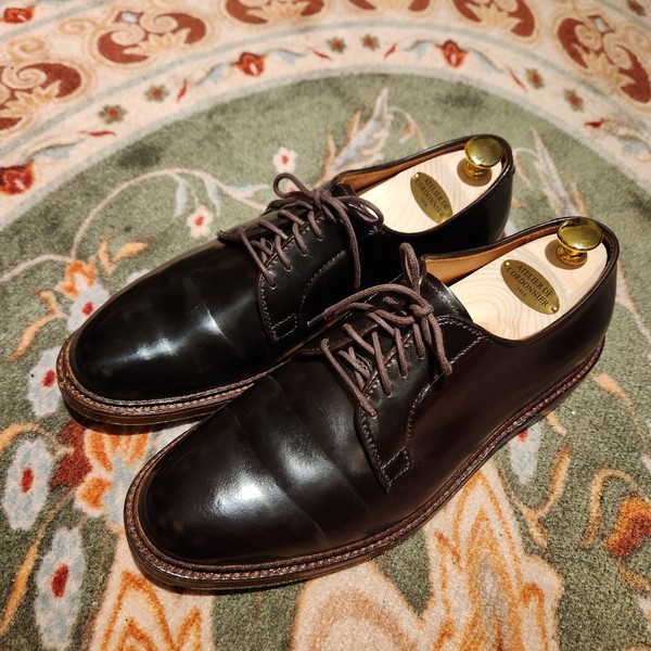 Alden D5411 8 1/2 E バーガンディ コードバン