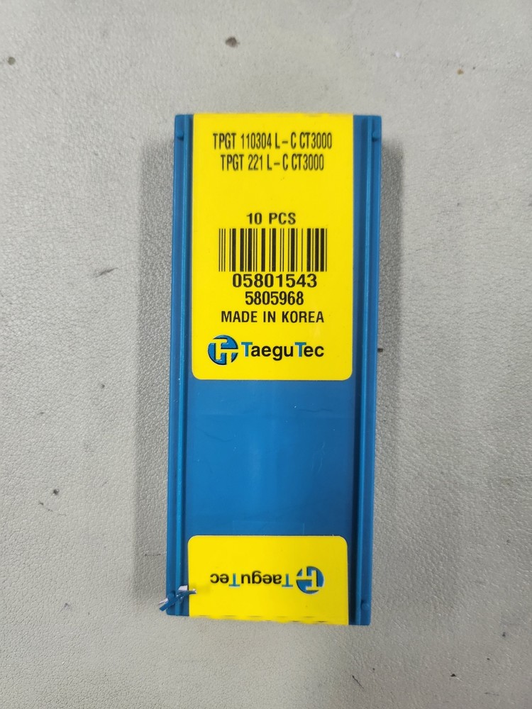 대구텍 TPGT 110304L-C CT3000 : 창원팔용공구