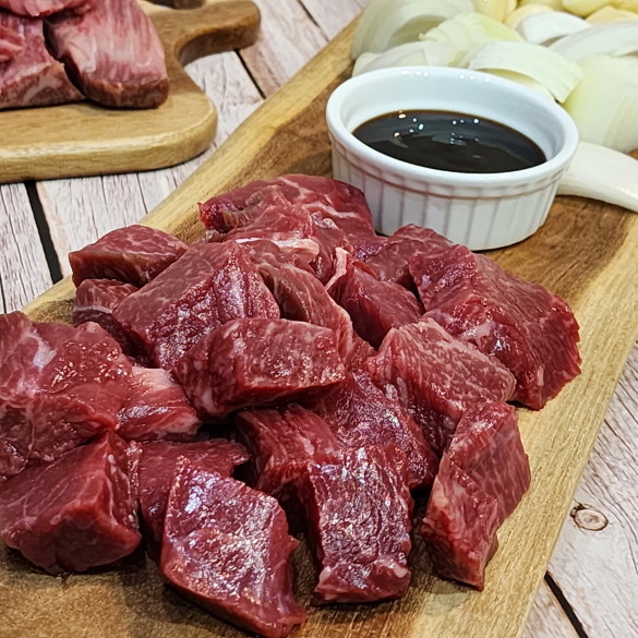 🐮 쫄깃의 대명사 한우 찹스테이크 🐮 : 대박농수산