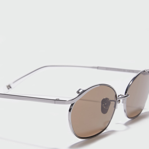 [EENK] / ☆ YVETTE Titanium Sunglasses / Brown YVETTE Titanium Sunglasses - Brown : EENK