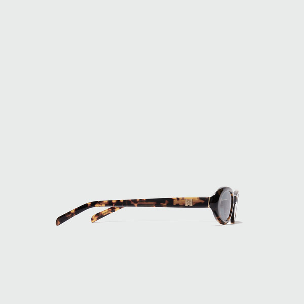 YVONNE Oval Sunglasses - Brown : EENK SHOP