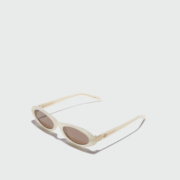 [EENK] / ☆ YVONNE Oval Sunglasses / Transparency YVONNE Oval Sunglasses - Transparency : EENK SHOP
