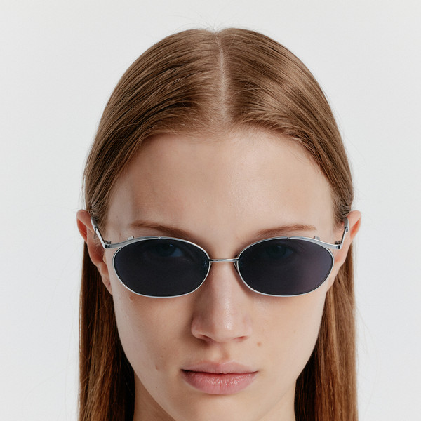 [EENK] / ☆ YVETTE Titanium Sunglasses / Blue YVETTE Titanium Sunglasses - Blue : EENK SHOP