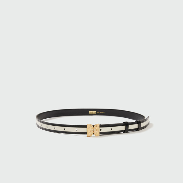 [EENK]YENEN Pendant Belt - Black/Ivory★定価以下★日本未入荷 YENEE Pendant Belt - Ivory/Black : EENK