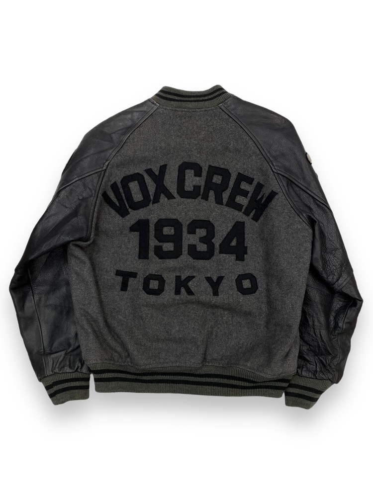 Vox Crew Wool/Leather Varsity Jacket (L,100-103) : 라이트하우스 스토어