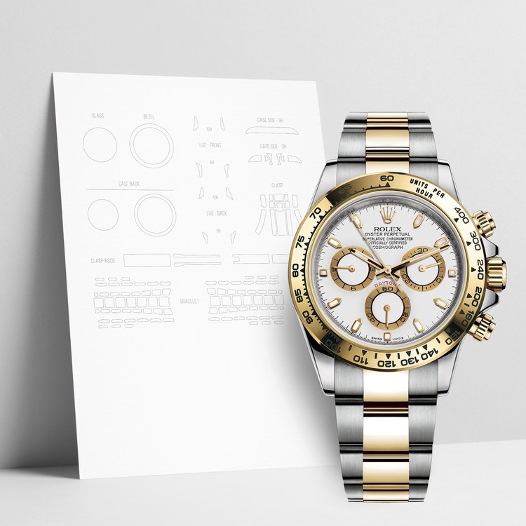 WATCHSHELLS ROLEX DAYTONA 116503 40MM OYSTER WATCH PROTECTION FILM : Savor  Your Timepieces