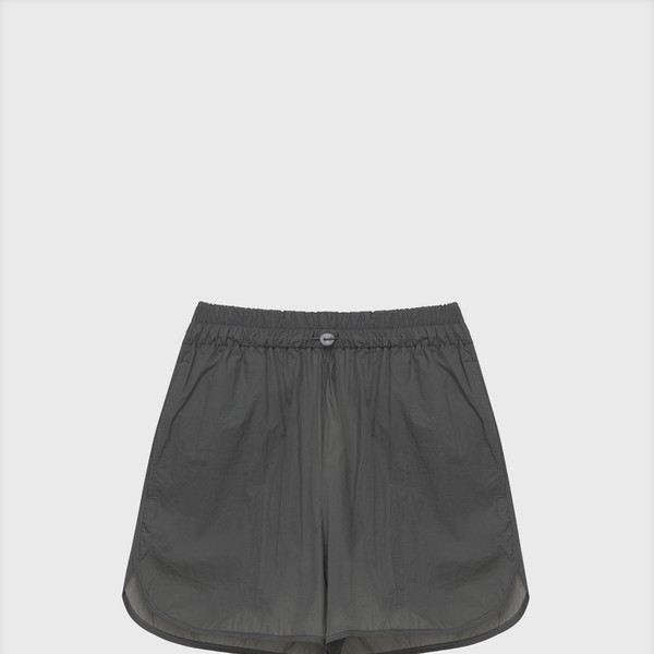 ショートパンツ MONOHA : 24SS / Paper short pants (2colors) Paper short pants (dark gray / light gray) : MONOHA