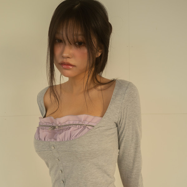 ★韓国人気★SWIMCITY★RAVENNA LACE TOP 3rd ] Ravenna lace top (gr) : SWIMCITY