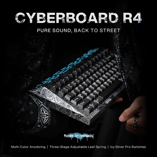 AM Cyberboard R4 Gold Paisley Limited Edition : 스웨그키 공식