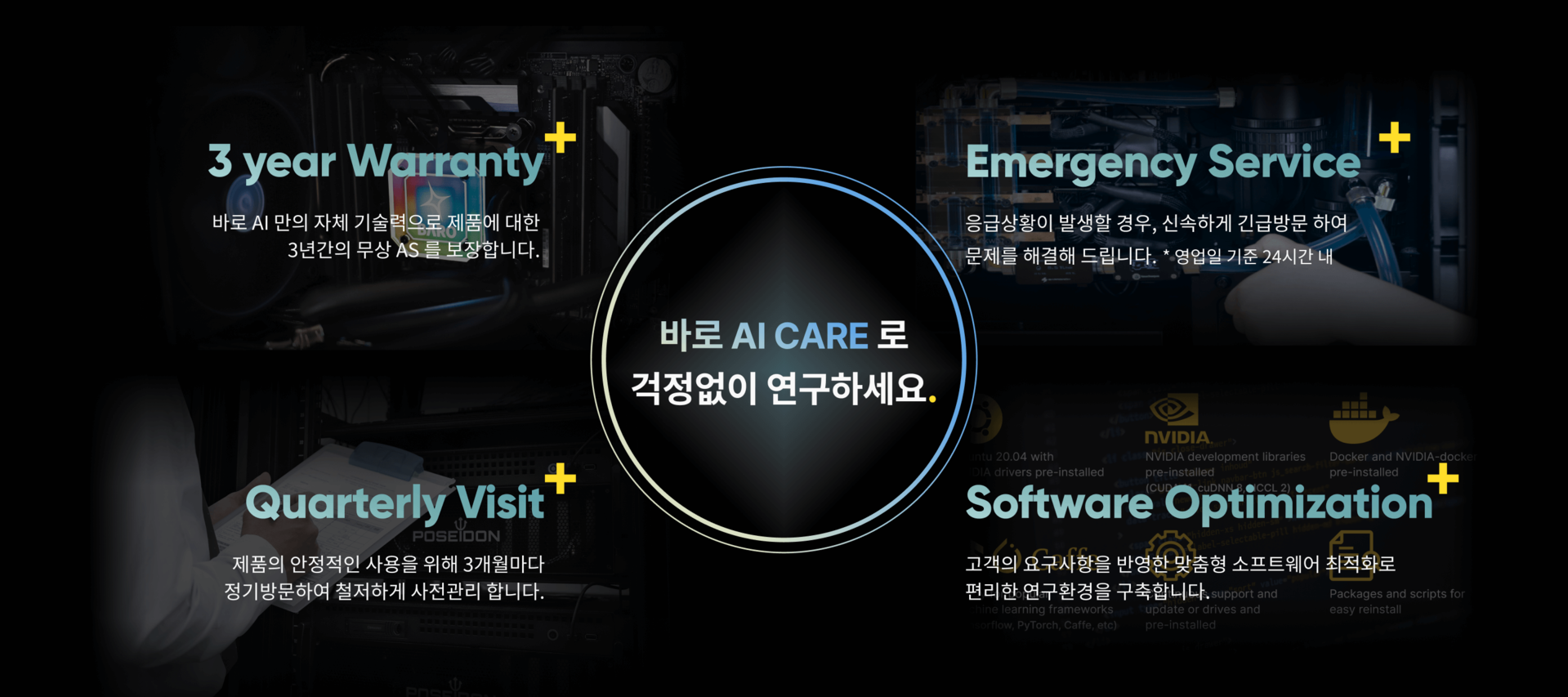 바로 AI CARE 로 걱정없이 연구하세요