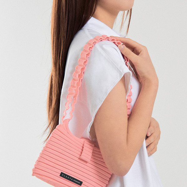 ◆PLEATS MAMA◆ Melody Bag Pink 5000957677 Melody Bag Pink(free pin badge) : PLEATSMAMA: Sustainable