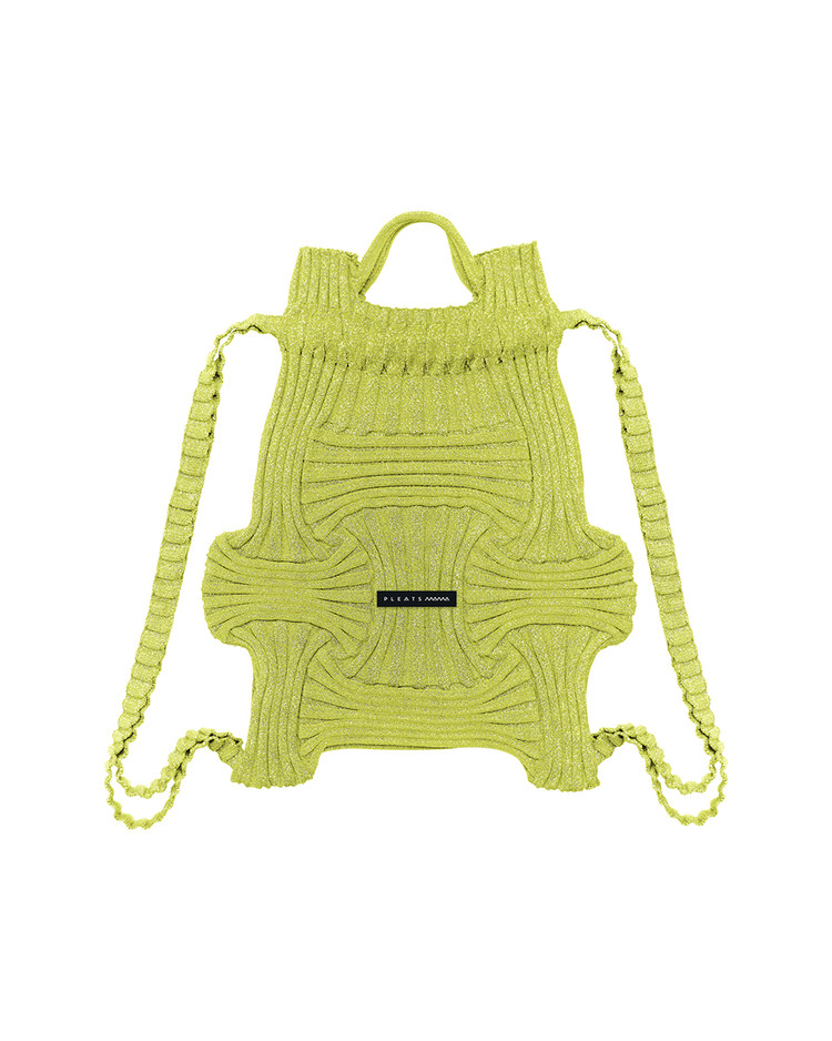 PLEATSMAMA: Sustainable Knit Pleats Bag PLEATSMAMA: Sustainable Knit Pleats Bag