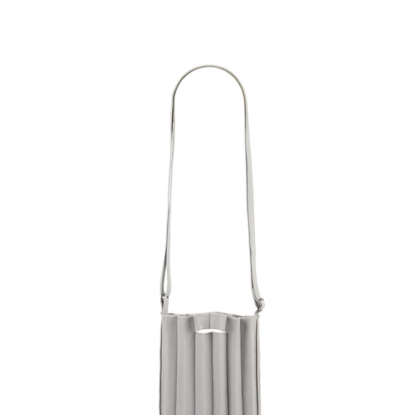 PLEATS MAMA 正規品関税込み MINI STUDIO BAG GREY Mini Studio Bag Grey : PLEATSMAMA: Sustainable Knit Pleats Bag