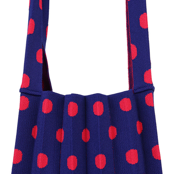 PLEATS MAMA 正規品関税込み MINI SHOULDER BAG CHERRY DOT Mini Shoulder Bag Cherry Dot : PLEATSMAMA: Sustainable Knit
