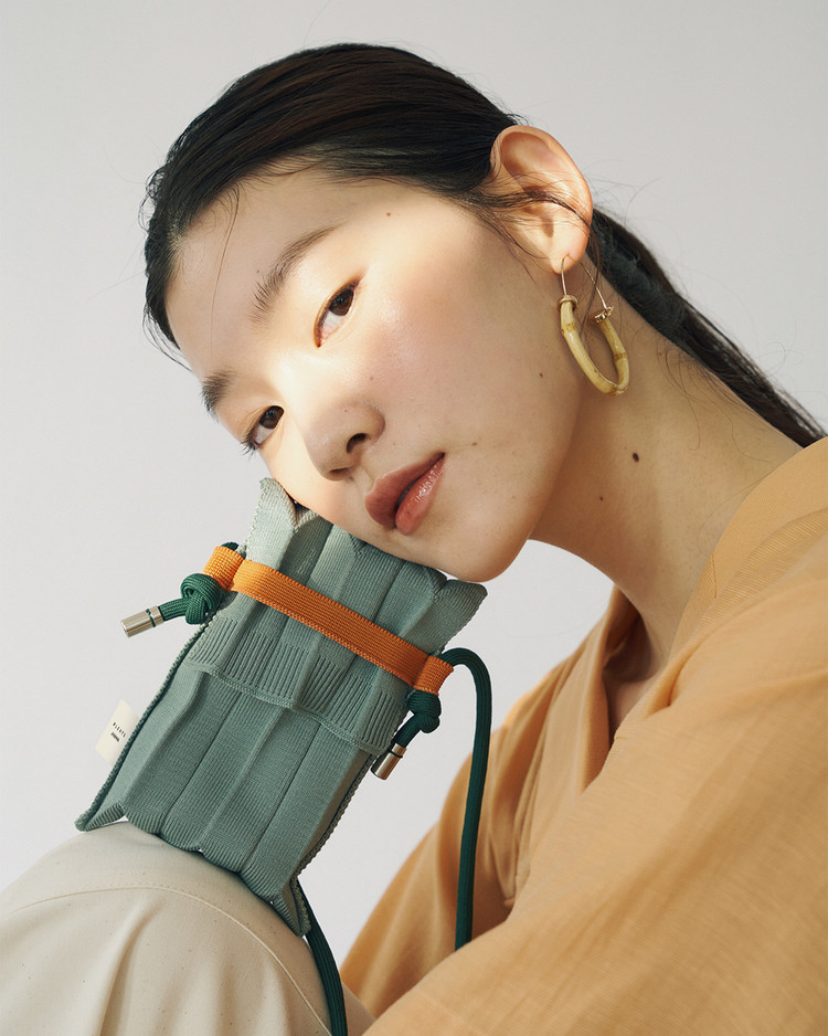 PLEATSMAMA: Sustainable Knit Pleats Bag