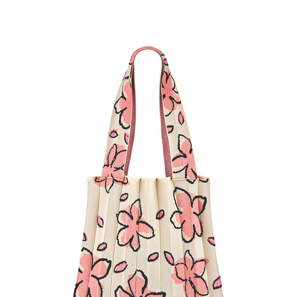 CHERRY BLOSSOM EDITION] 2Way Shopper Bag Cream(free reusable