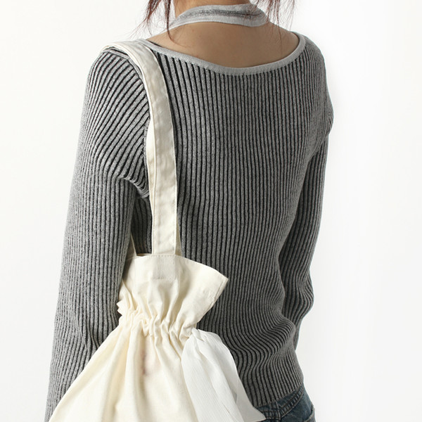 【masmarulez】 韓国人気★ Ribbon Eco Bag masmarulez】 韓国人気☆ Ribbon Eco Bag (masmarulez/エコ