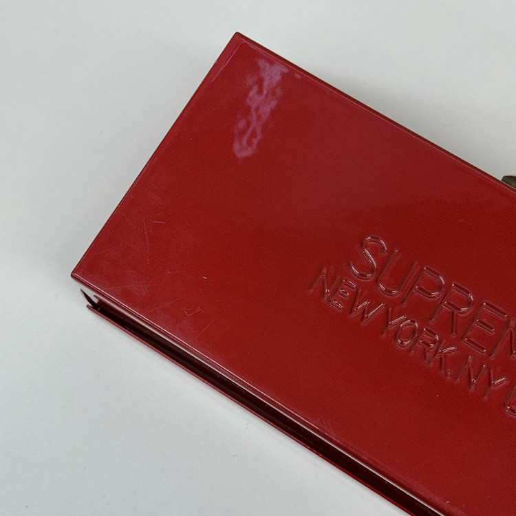 Supreme Metal Storage Box (小) Supreme small metal storage box