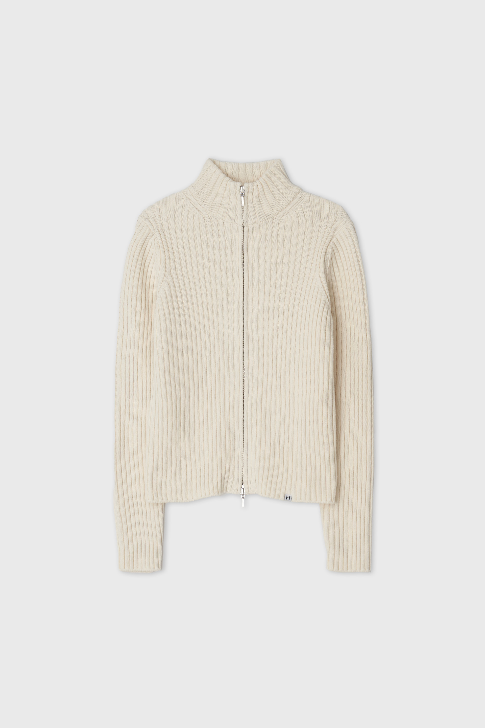 Ralph Knit Zipup Ivory Hauswomen