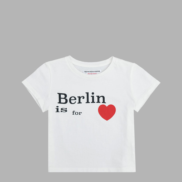 BERLIN HEART T-SHIRTS (WHITE) : THE MUSEUM VISITOR