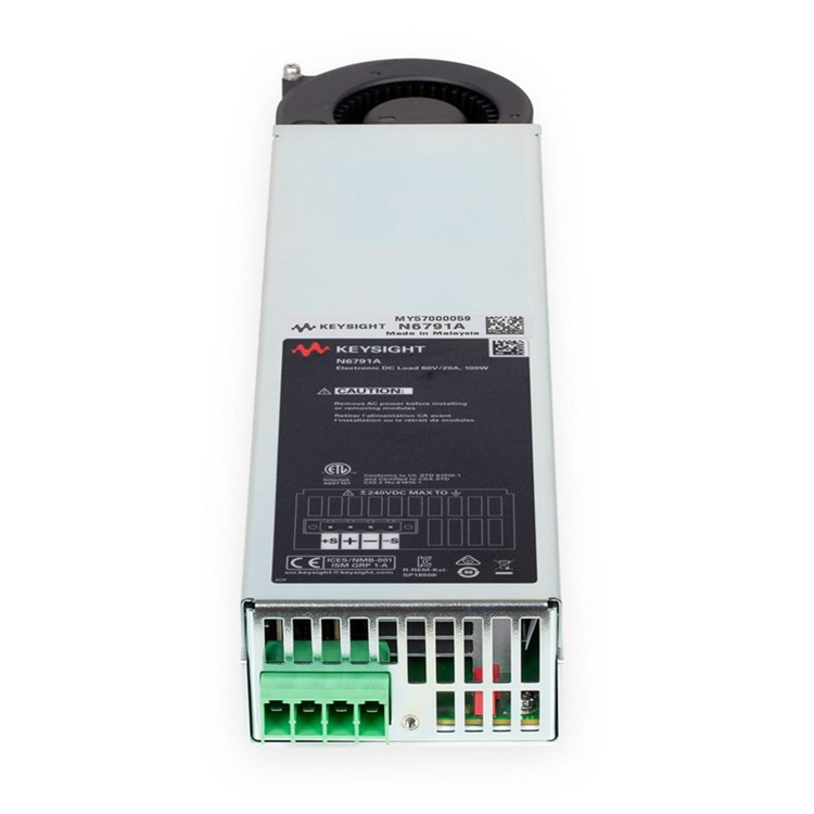 KEYSIGHT 키사이트 N6791A  DC 전자 부하 모듈, 1U 높이, 60 V, 20 A, 100W