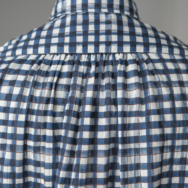 PORTER CLASSIC ROLL UP 水彩 GINGHAM SHIRT ROLL UP 水彩 GINGHAM SHIRT – CLASSIC GENTLEMAN PORTER