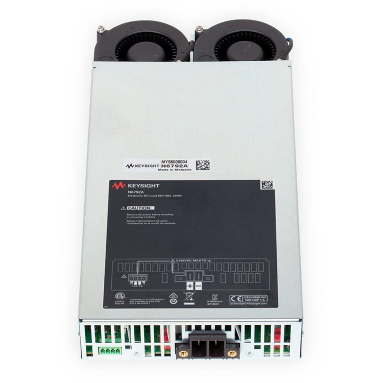 KEYSIGHT 키사이트 N6792A – DC 전자 부하 모듈, 1U 높이, 60 V, 40 A, 200W