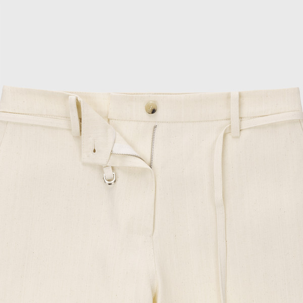 [MONOHA] / ☆ 25SS Linen blended pants / ivory Linen blended pants (ivory) : MONOHA
