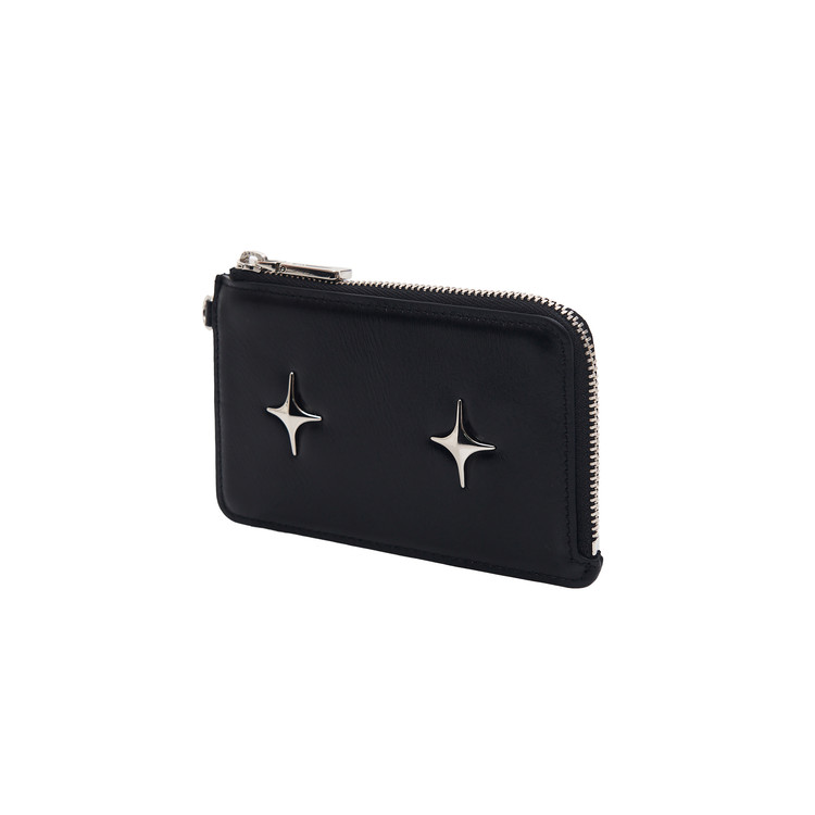 【FOR APPEAL】SPARKLE STAR ZIPPER CARD WALLET 포어필