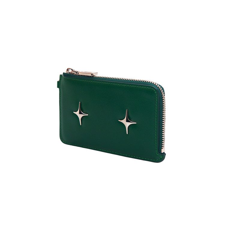 【FOR APPEAL】SPARKLE STAR ZIPPER CARD WALLET 포어필