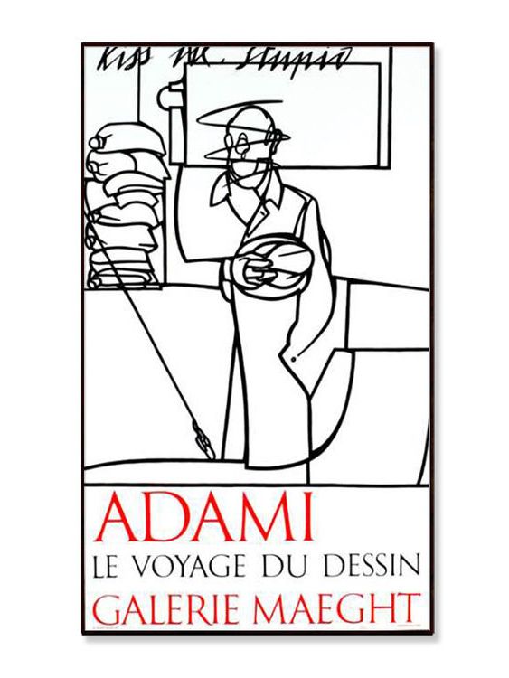 Exhibition-view-Valerio-Adami-