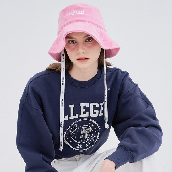 [MACNII] ★韓国NEW BRAND★PARADISE TERRY BUCKET HAT PARADISE TERRY BUCKET HAT_PINK : macni