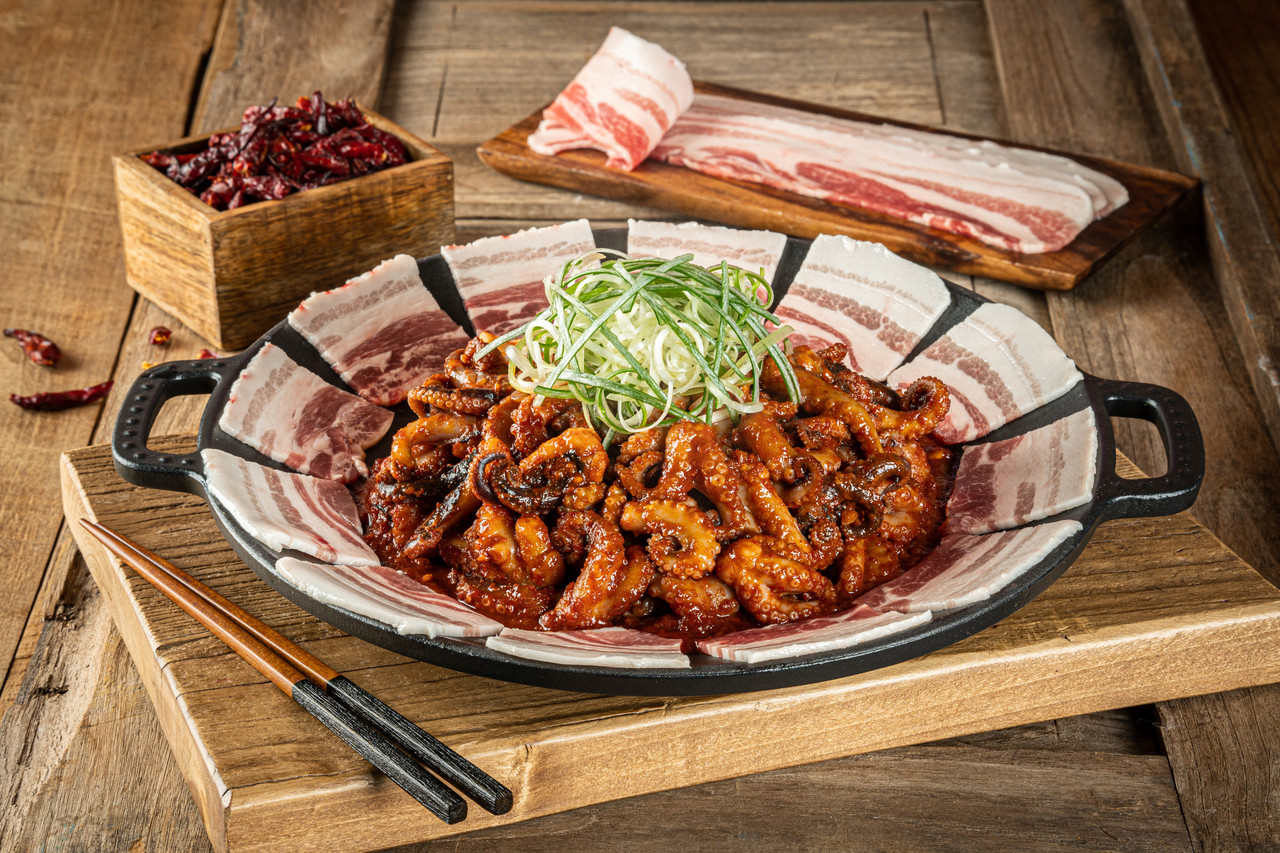 황금쭈꾸미지 삼겹쭈꾸미 메뉴 이미지