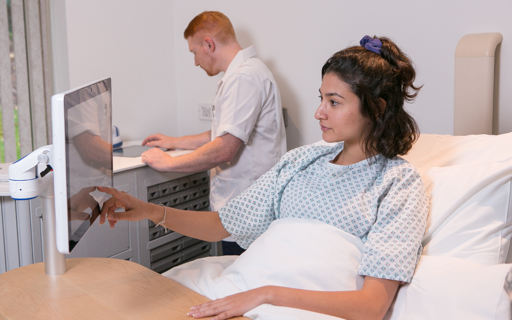 Bedside Infotainment : Healthcare