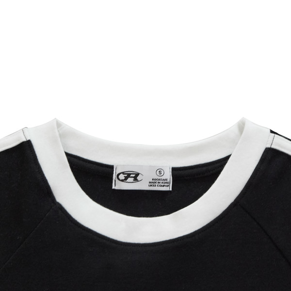 Sports 96 Lace Crop Top - Black : 락케이크 Rock Cake