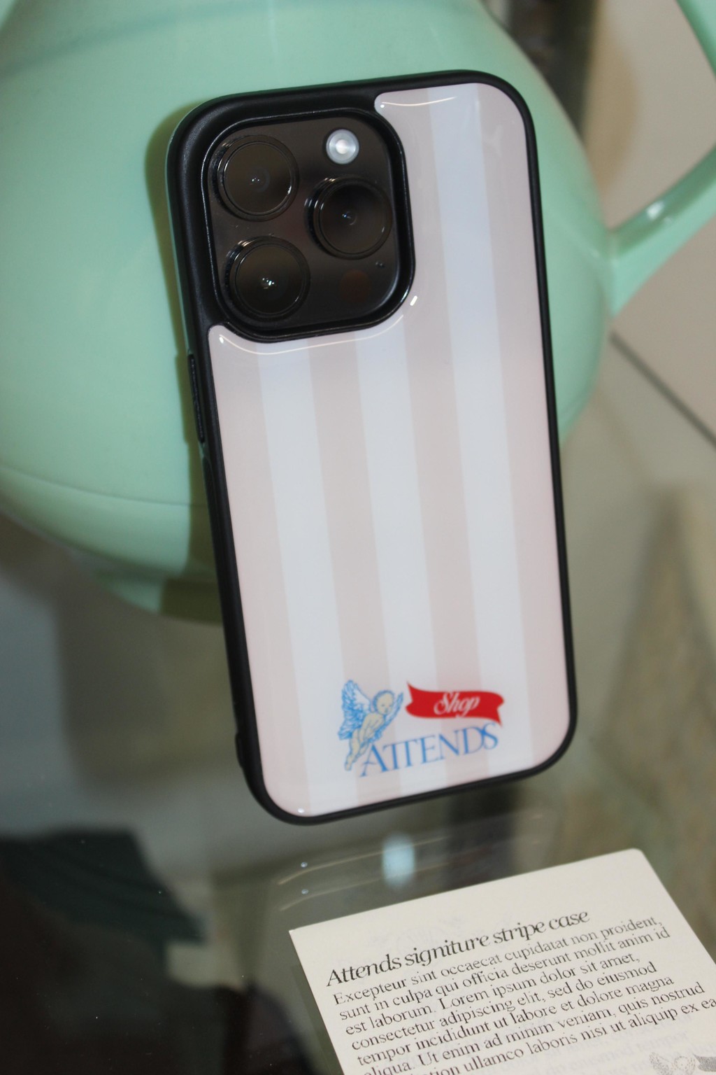 Signiture Stripe Epoxy Case : attendsKR