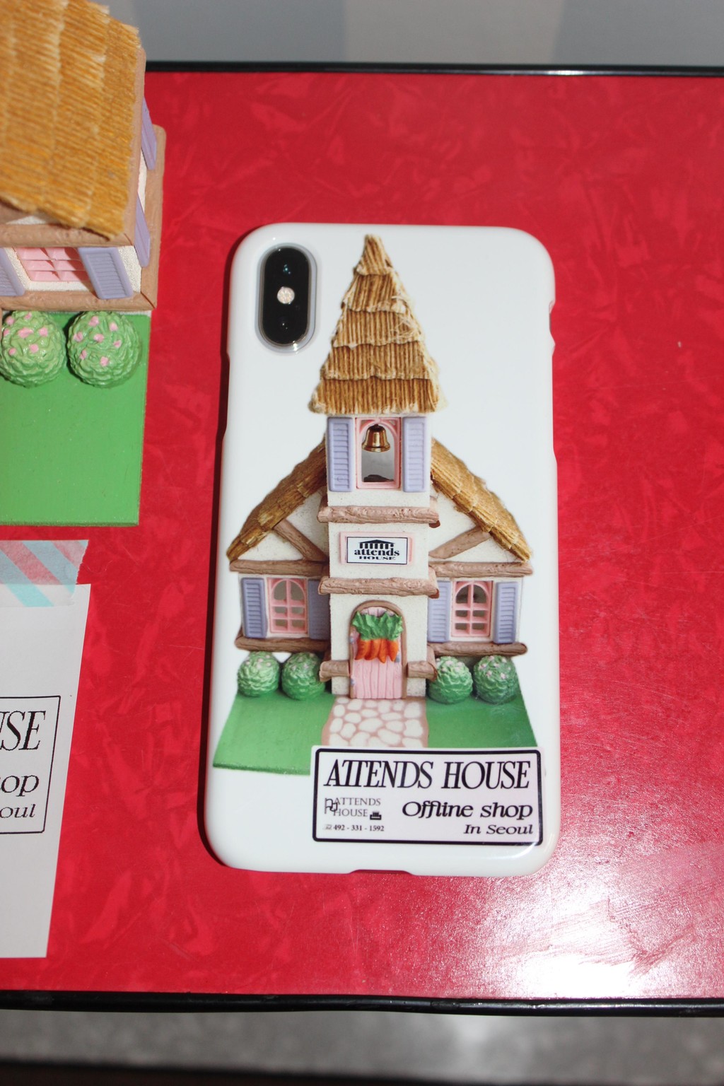 【韓国 Attends】ATTENDS HOUSE MINIATURE CASE ATTENDS HOUSE MINIATURE Case : attendsKR