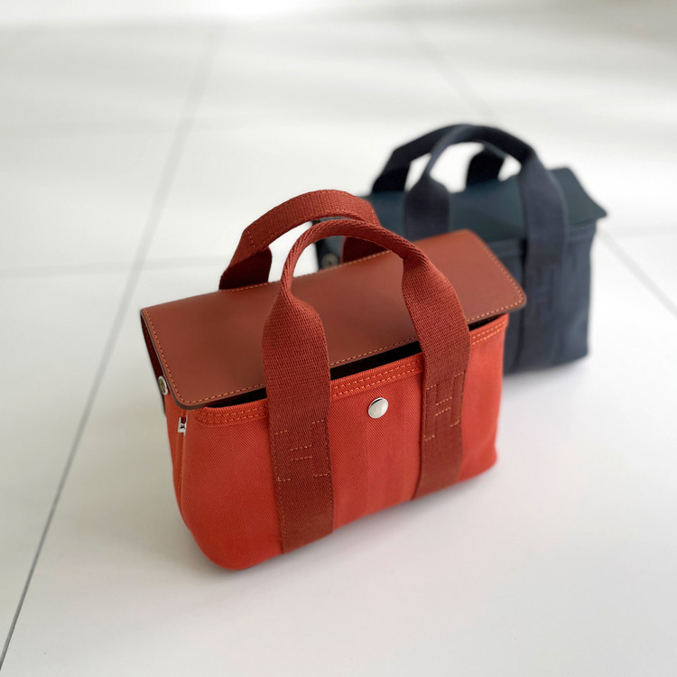 H 캔버스 미니 백