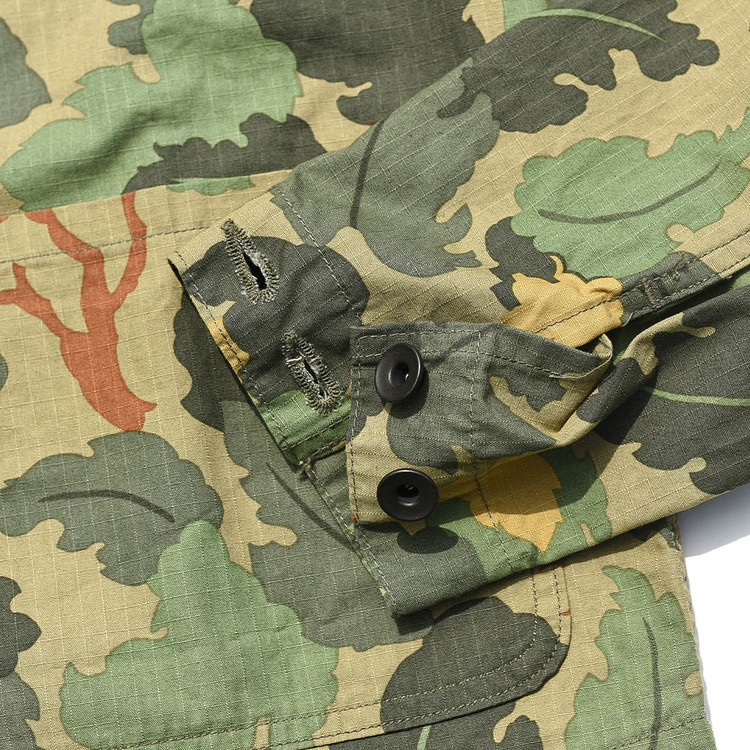 24S-PCMC1 ] Military Engineer Jacket [Leaf Camo] : Semi
