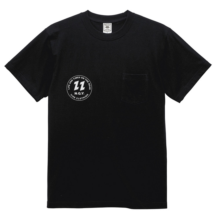 V22 Pocket S/S T-Shirt [Black] : Semi Basement General Store