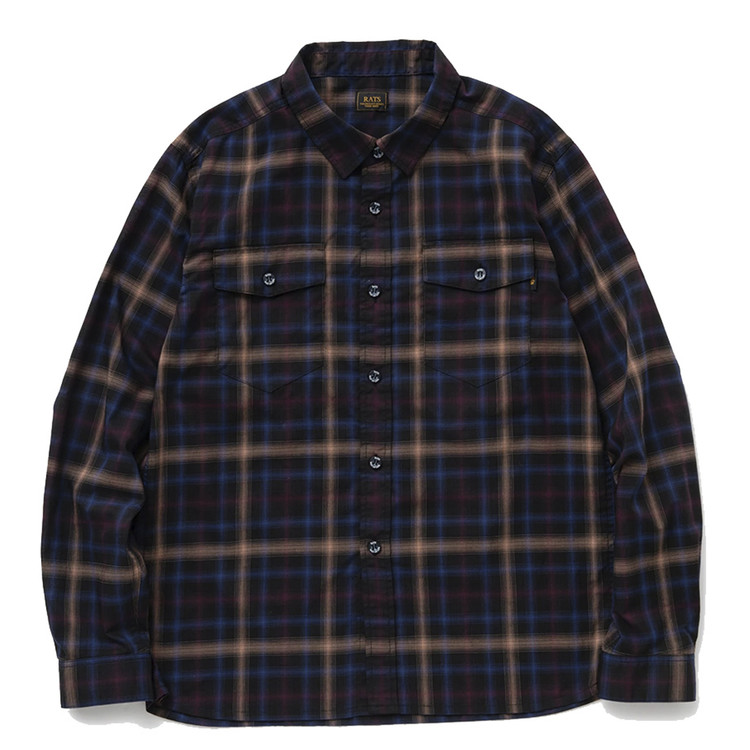 Ombre Check Shirt : Semi Basement General Store