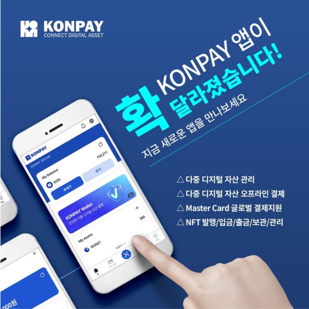 KONDOR完成了多数字资产支付平台KONPAY的重大更新 : media